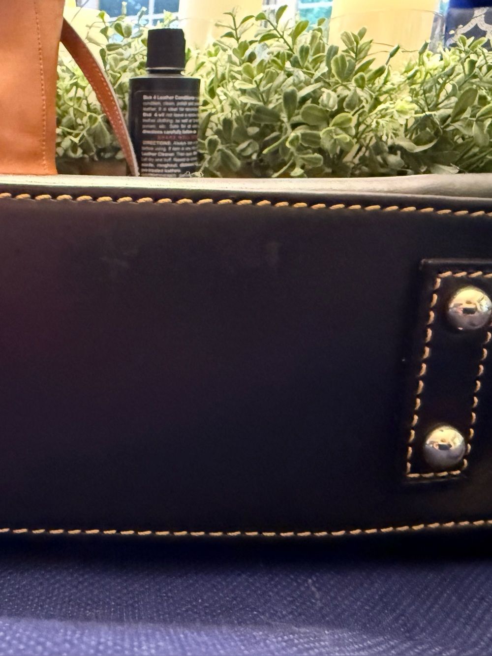 Dooney & Bourke Green Croc-Embossed Leather mini Dillen Satchel Dark Brown Trim - Picture 16 of 16